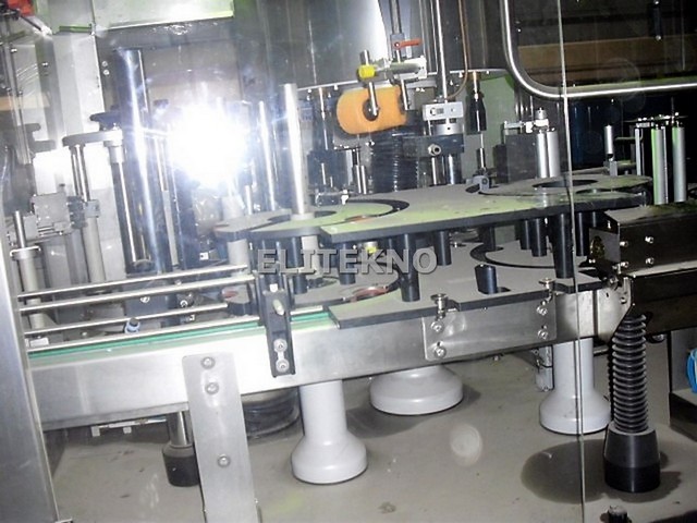 Used labeller Newtec adhesive 2.500 bph 2