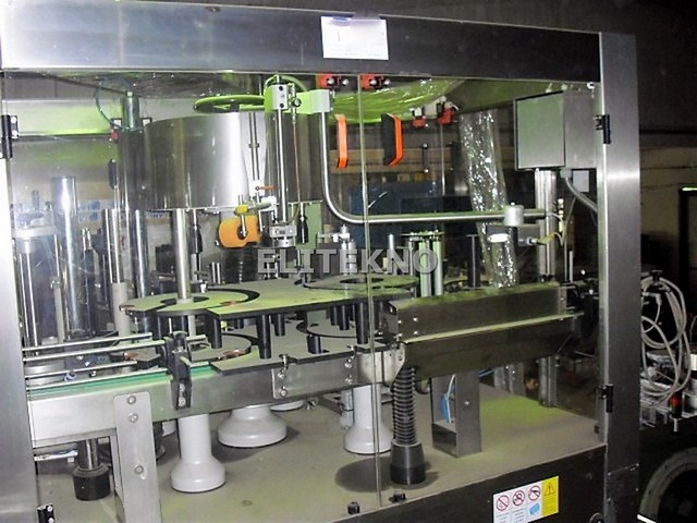 Used labeller Newtec adhesive 2.500 bph 3