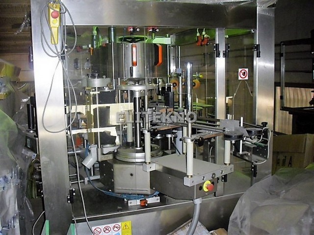 Used labeller Newtec adhesive 2.500 bph 5