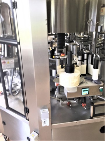 Used labeller Newtec adhesive 3.500 bph 5