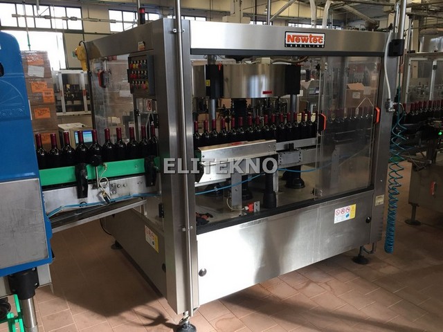 Used labeller Newtec adhesive 6.000 bph 4