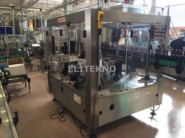 Used labeller Newtec adhesive 6.000 bph 6