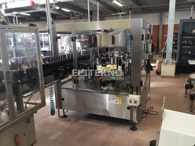 Used labeller Newtec adhesive 6.000 bph 7