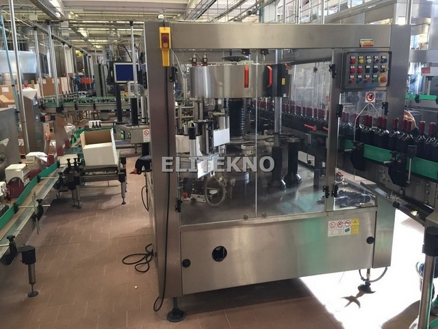 Used labeller Newtec adhesive 6.000 bph