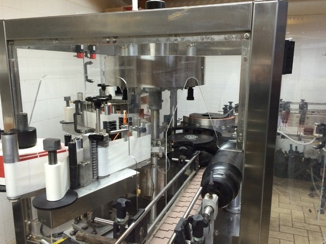 Used labeller OMB adhesive 2.000 bph 2