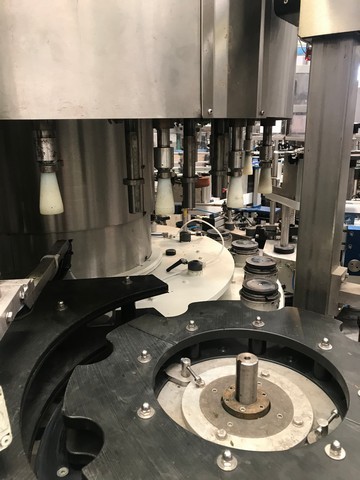 Used labeller P.E. adhesive 13.000 bph 2