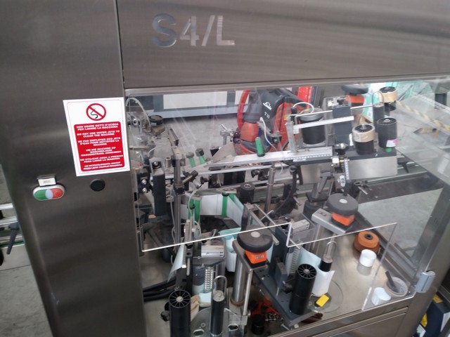 Etichettatrice STS S4/L 1.200 bph Usata 5