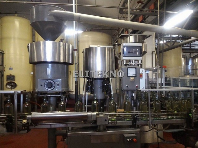 Used capper Bertolaso screw cap 8.000 bph 6