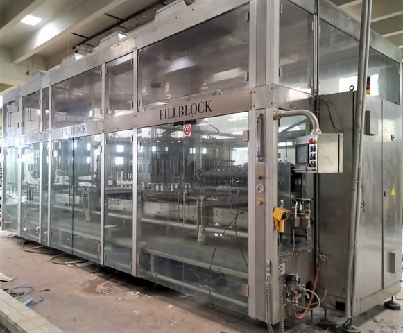 Used filling monoblock MBF 50.70.12.10 6