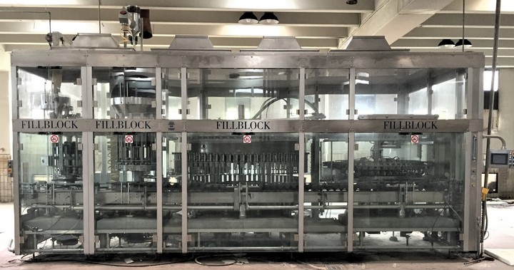 Used filling monoblock MBF 50.70.12.10 3