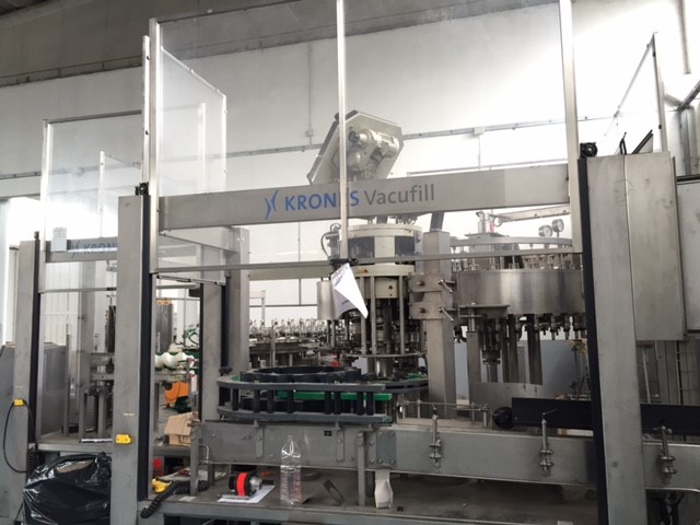 Used filling monoblock Krones vacufill PET 32.32.8 3