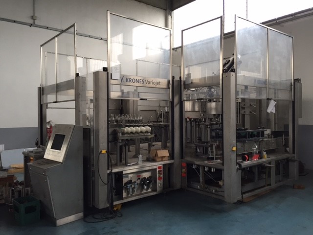 Used filling monoblock Krones vacufill PET 32.32.8
