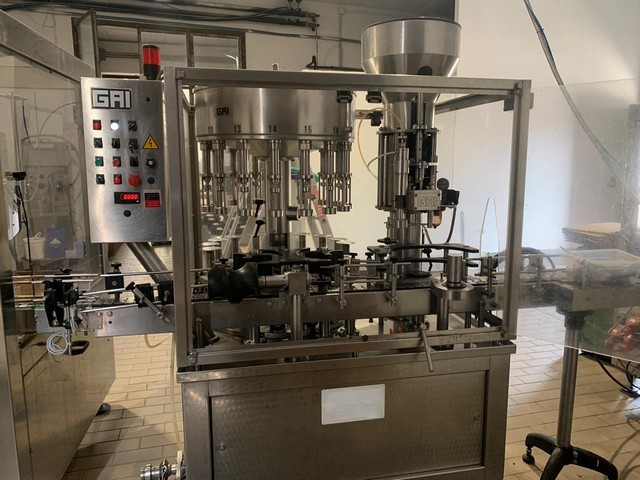 Used filling monoblock GAI 3010 3