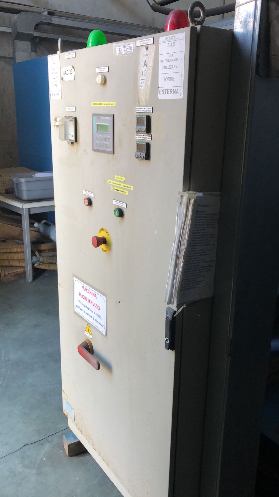 Compressore Siad ws2 190 m Usato 3