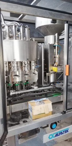 Used filling monoblock Alfatek 12.1 isobaric 9