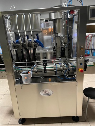 Used filling monoblock Palladini 4.1 10