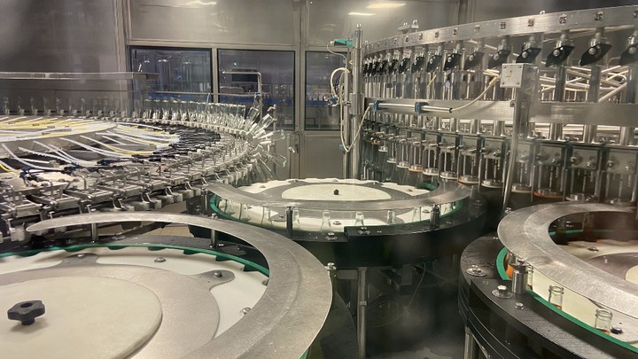 Used filling monoblock Simonazzi 120.120.20 isobaric 4