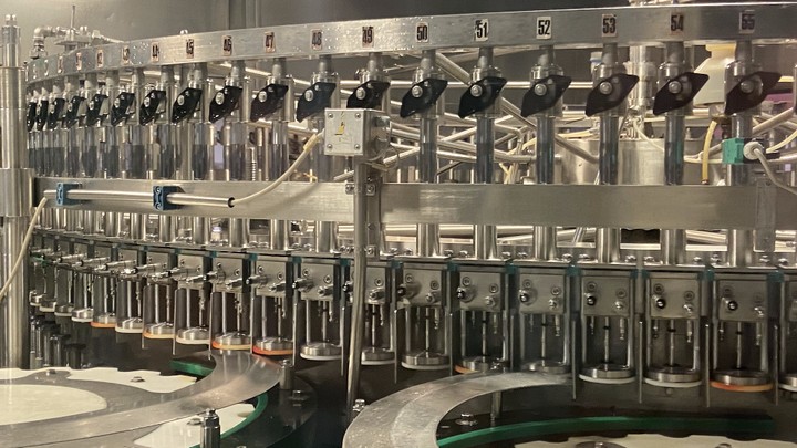 Used filling monoblock Simonazzi 120.120.20 isobaric 6