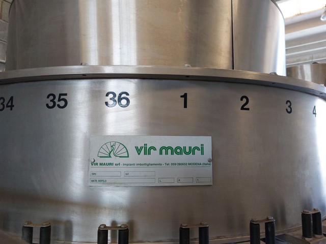 Used filling monoblock Vir Mauri 36.6.8 17