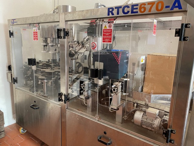 Used filling monoblock Ab Techno rtce 670-a 15