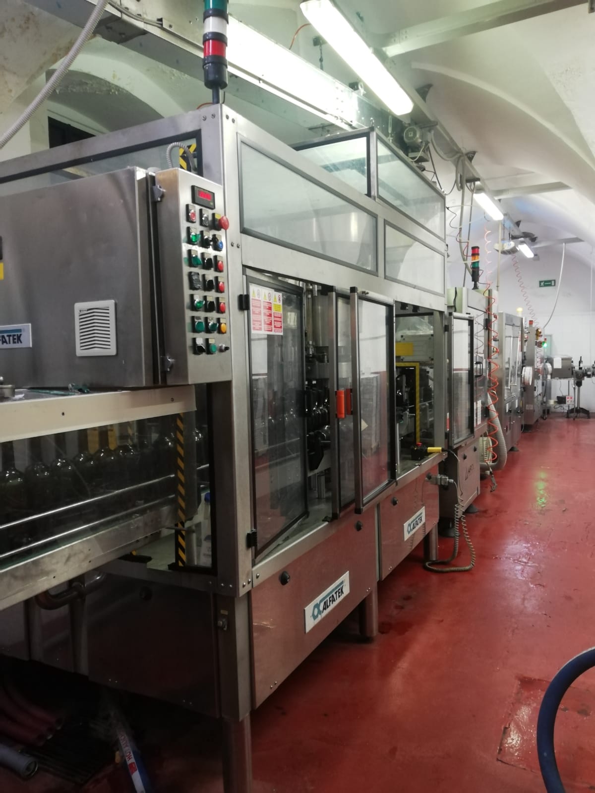 Monoblocco di Riempimento Alfatek 24.4 Usato 10