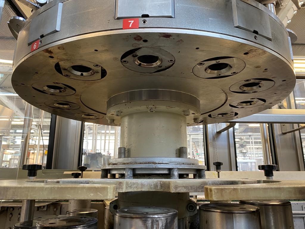 Used filling monoblock Bertolaso 54.75.12.12 13