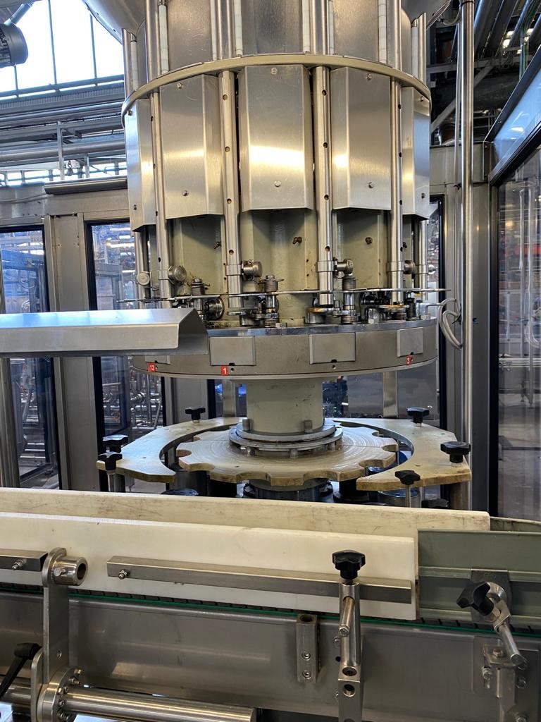 Used filling monoblock Bertolaso 54.75.12.12 14