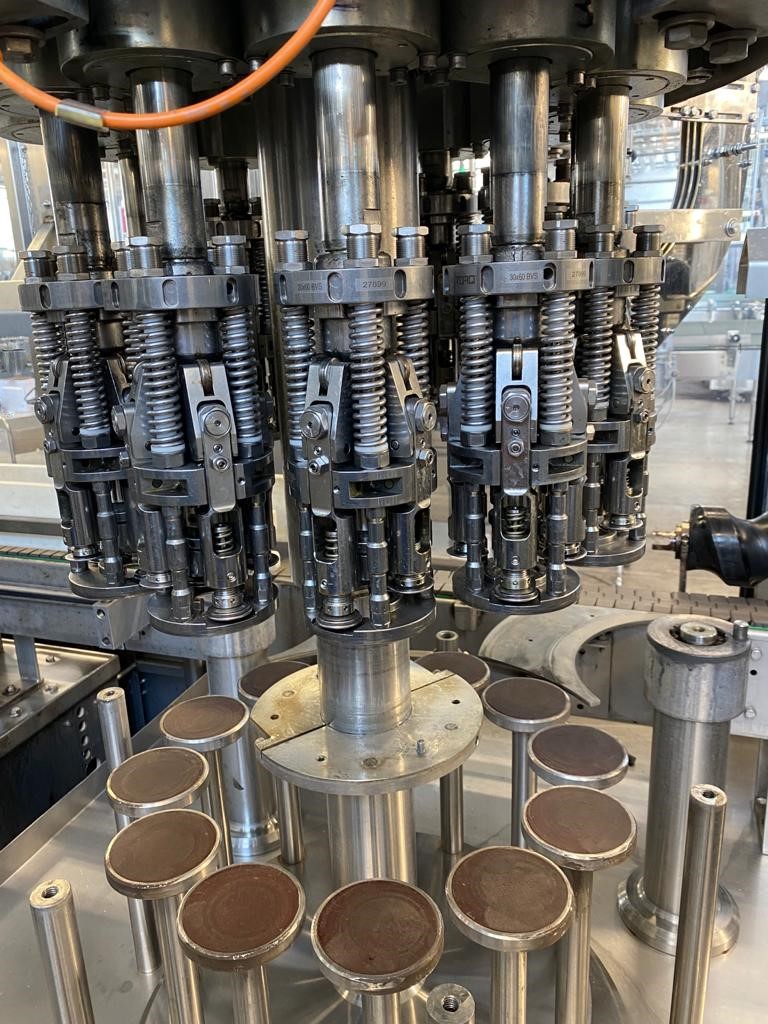 Used filling monoblock Bertolaso 54.75.12.12 15