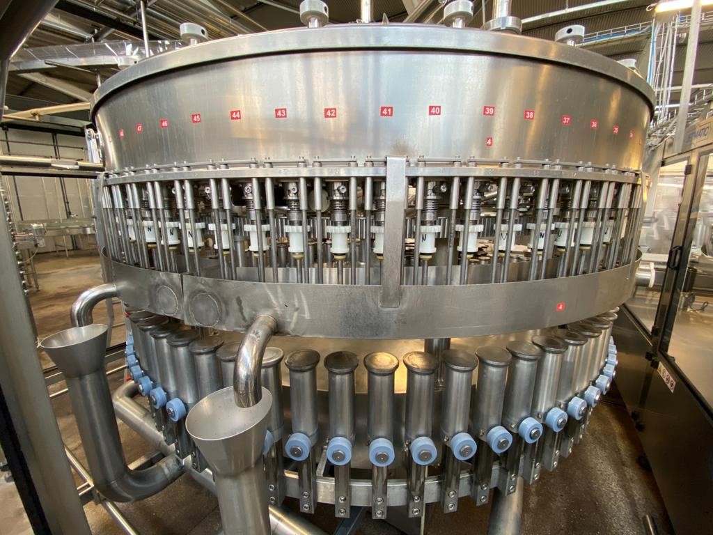 Used filling monoblock Bertolaso 54.75.12.12 16