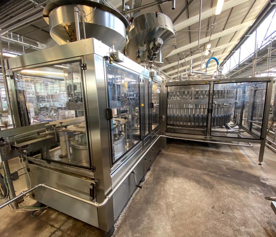 Used filling monoblock Bertolaso 54.75.12.12 17