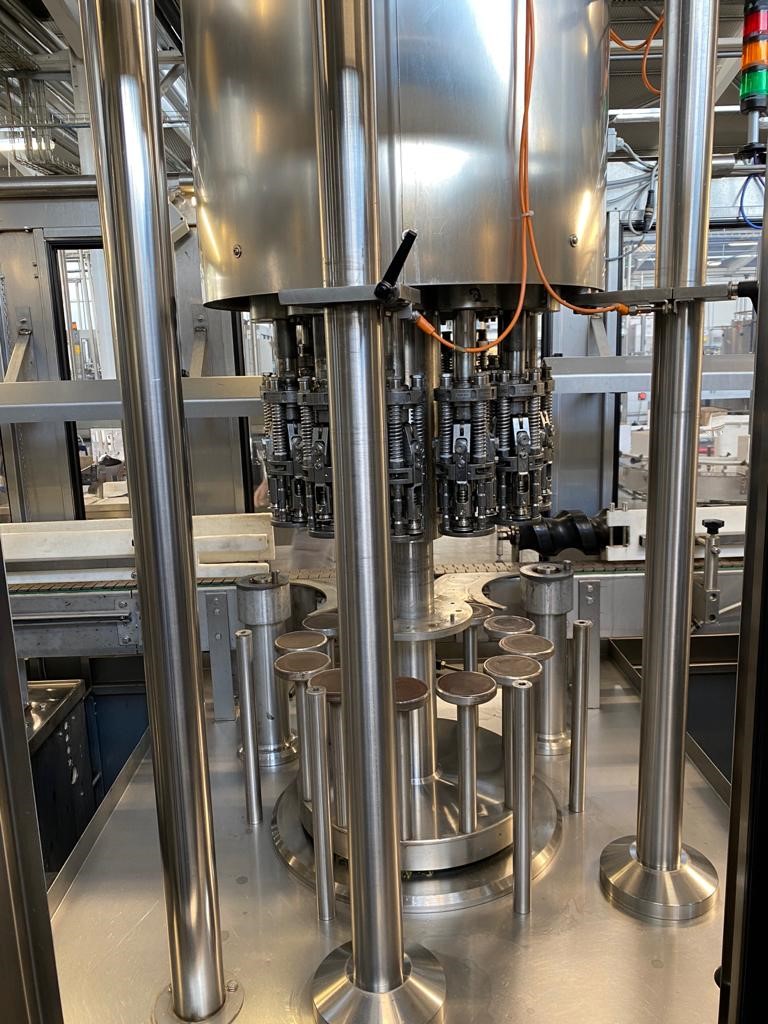 Used filling monoblock Bertolaso 54.75.12.12 4
