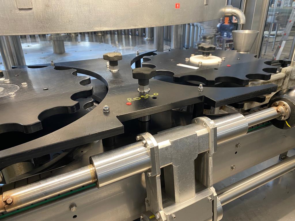 Used filling monoblock Bertolaso 54.75.12.12 5