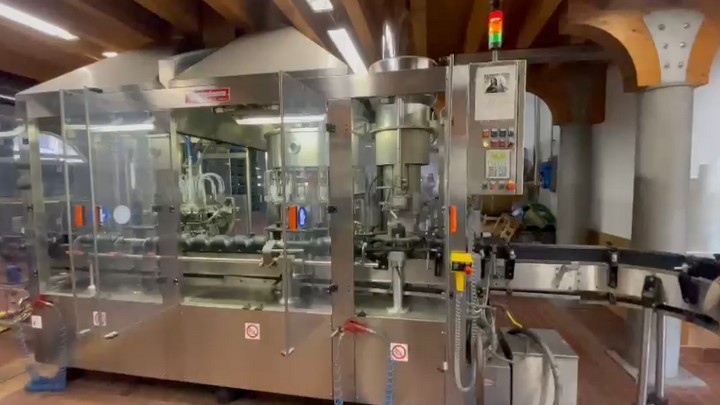 Used filling monoblock Bertolaso miniblock 16.16.1