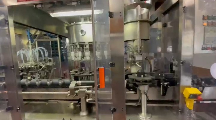 Used filling monoblock Bertolaso miniblock 16.16.1 2