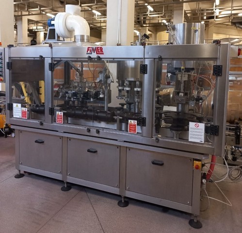 Used filling monoblock Fimer 12.12.1 S.VA.DEA 5
