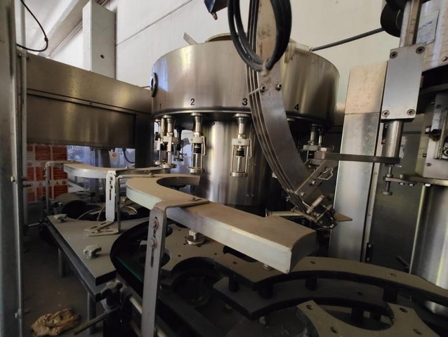 Used filling monoblock Fimer 16.1 Damijohns 3