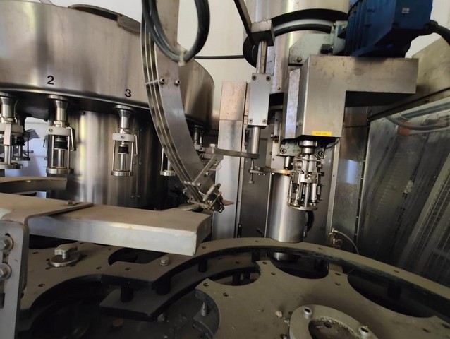Used filling monoblock Fimer 16.1 Damijohns 4
