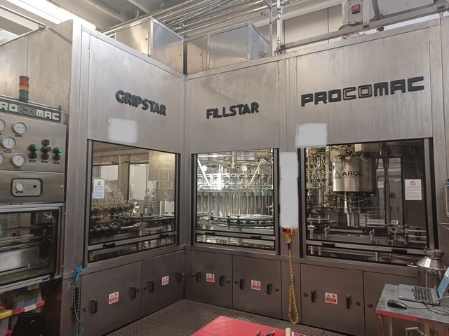 Used filling monoblock Procomac 50.56.8.8 10