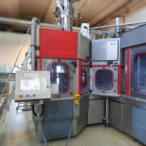 Used filling monoblock combiblock Sacmi 3