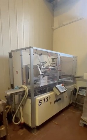 Used cardboard sleeve packer hot melt machine Sichera 2
