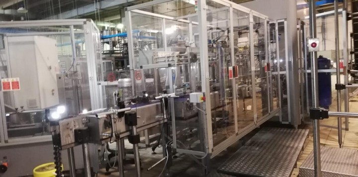 Blocco Macchinari di incartonamento TMG Usato