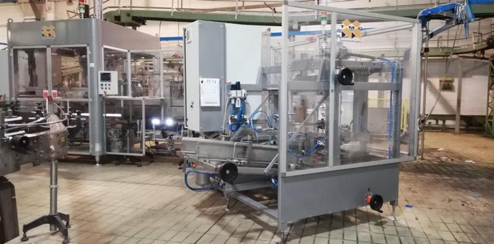 Blocco Macchinari di incartonamento TMG Usato 7