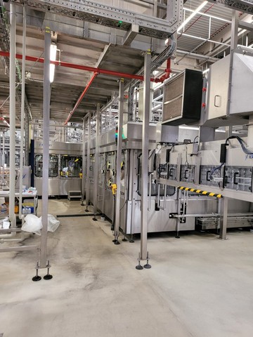 Used Complete Aseptic PET Bottling Line 7