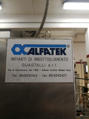 Linea di imbottigliamento Alfatek Usata 4