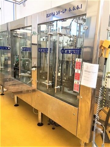 Used Complete Bottling Line Alfatek Elvira SV-LP 6.6.6.1 8