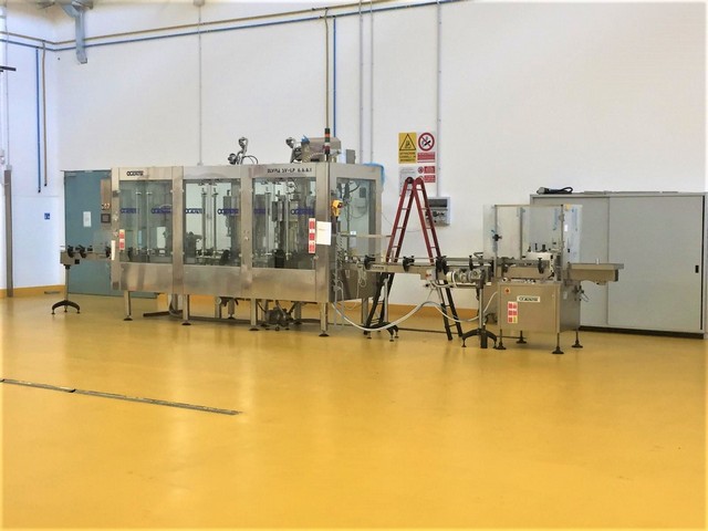 Used Complete Bottling Line Alfatek Elvira SV-LP 6.6.6.1 2