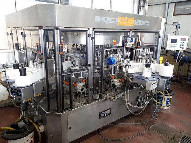 Used Complete Bottling Line Bertolaso still wine 10
