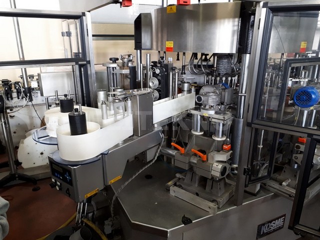 Used Complete Bottling Line Bertolaso still wine 7