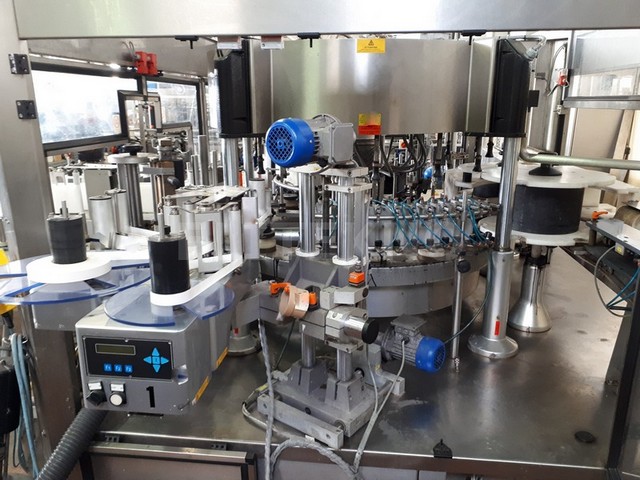 Used Complete Bottling Line Bertolaso still wine 8