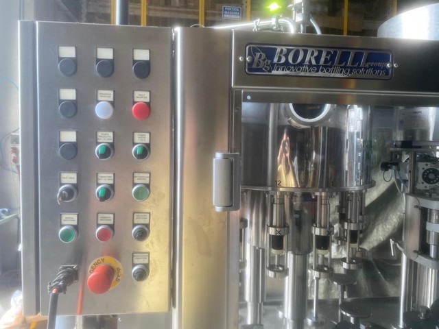 Linea di imbottigliamento per Birra Borelli Usata